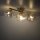Brilagi - Lampadario a plafone VULCANO 3xG9/8W/230V oro/beige fumé