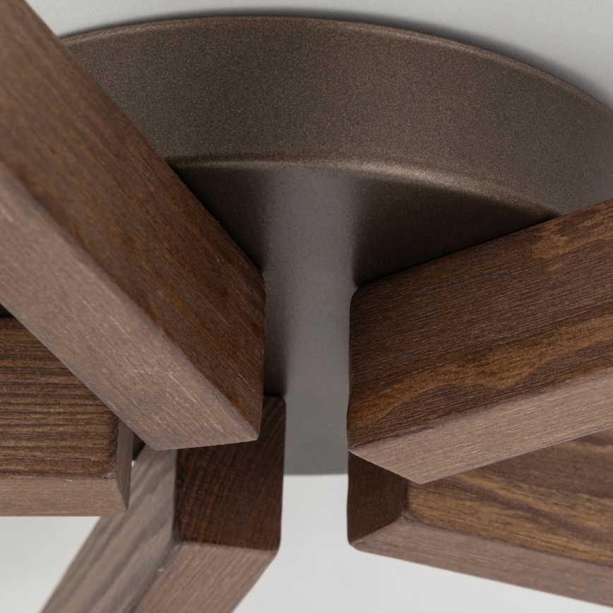 Brilagi - Lampadario a soffitto LATTE 5xE27/60W/230V pino/mix