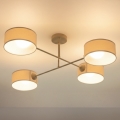 Brilagi - Lampadario a soffitto VIRGO 4xE14/40W/230V crema/oro