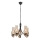 Brilagi - Lampadario a sospensione con catena COTTAGE 5xE14/40W/230V faggio/marrone