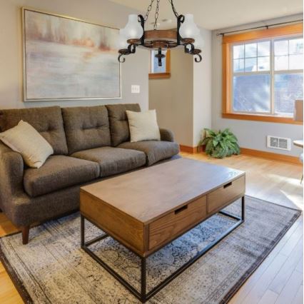 Brilagi - Lampadario a sospensione con catena ROATA 5xE14/40W/230V faggio/noce