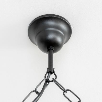 Brilagi - Lampadario a sospensione con catena RUSTIC 6xE14/40W/230V faggio