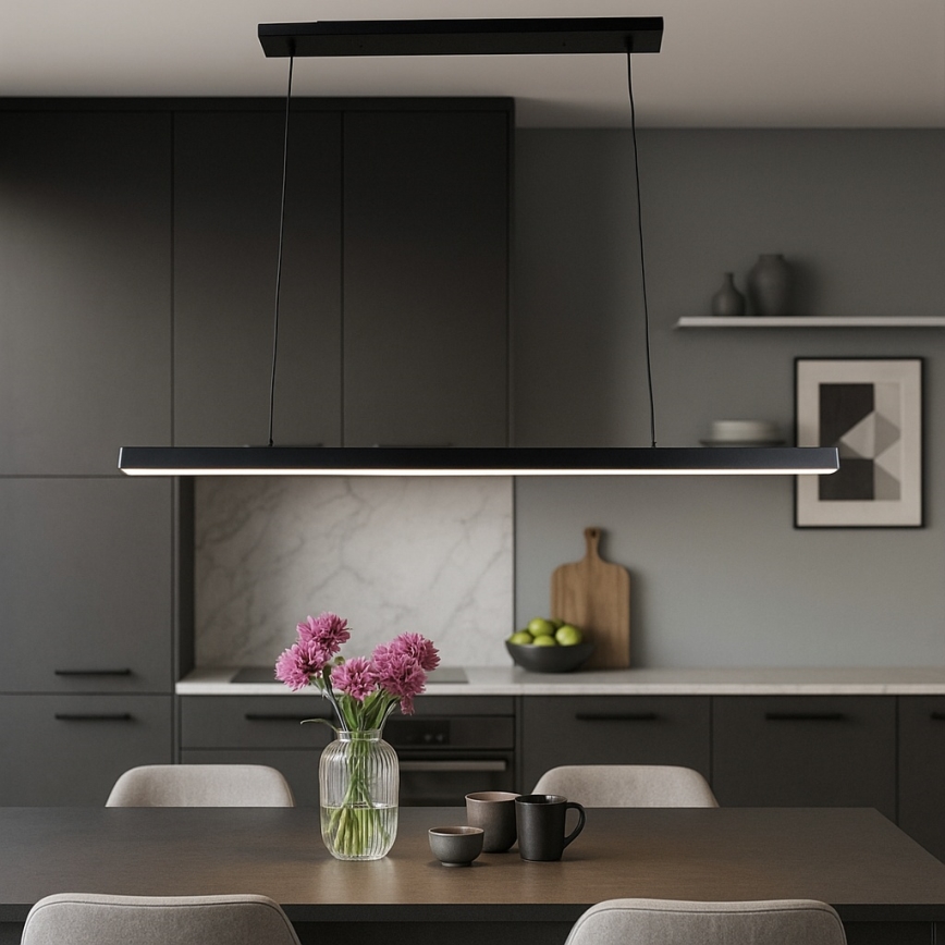 Brilagi - Lampadario a sospensione con cavo AXIS LED/30W/230V 120 cm nero