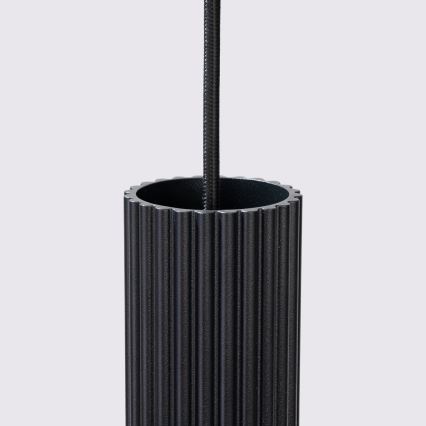 Brilagi - Lampadario a sospensione con cavo CRESTO 3xGU10/10W/230V nero