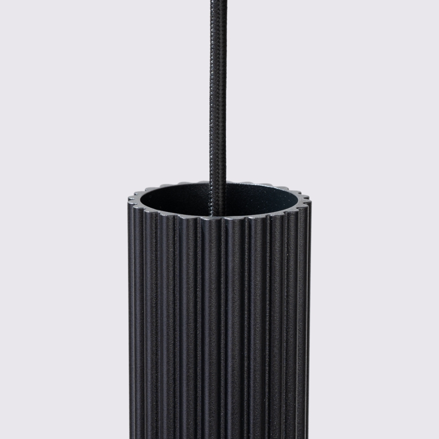 Brilagi - Lampadario a sospensione con cavo CRESTO 3xGU10/10W/230V nero