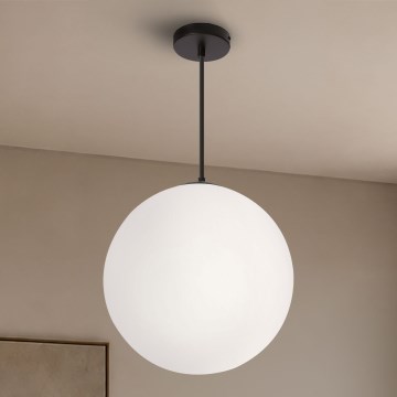 BRILAGI - Lampadario a sospensione con cavo POLOS 1xE27/40W/230V Ø 30 cm nero