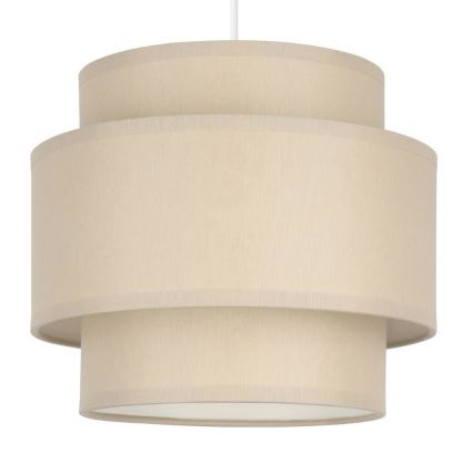 Brilagi - Lampadario a sospensione con cavo RESNA 3xE27/60W/230V Ø 45 cm beige
