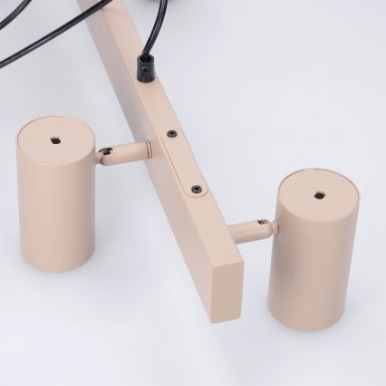 Brilagi - Lampadario a sospensione con cavo SELE 4xGU10/30W/230V beige