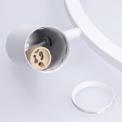BRILAGI - Lampadario a sospensione con cavo SELE 6xGU10/30W/230V bianco