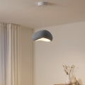 Brilagi - Lampadario a sospensione con cavo WABI SABI 1xE27/40W/230V grigio