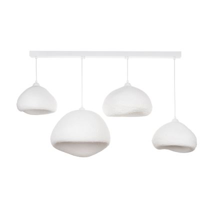 Brilagi - Lampadario a sospensione con cavo WABI SABI 4xE27/40W/230V bianco