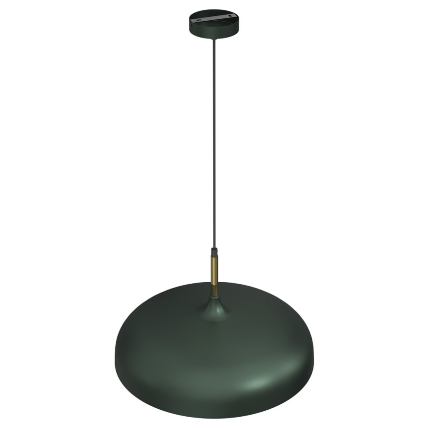 Brilagi - Lampadario a sospensione con filo ABRAHAM 1xE27/60W/230V diametro 45 cm verde