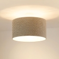 Brilagi - Lampadario a sospensione con filo BOUCLE ROLLER 1xE27/15W/230V diametro 45 cm grigio