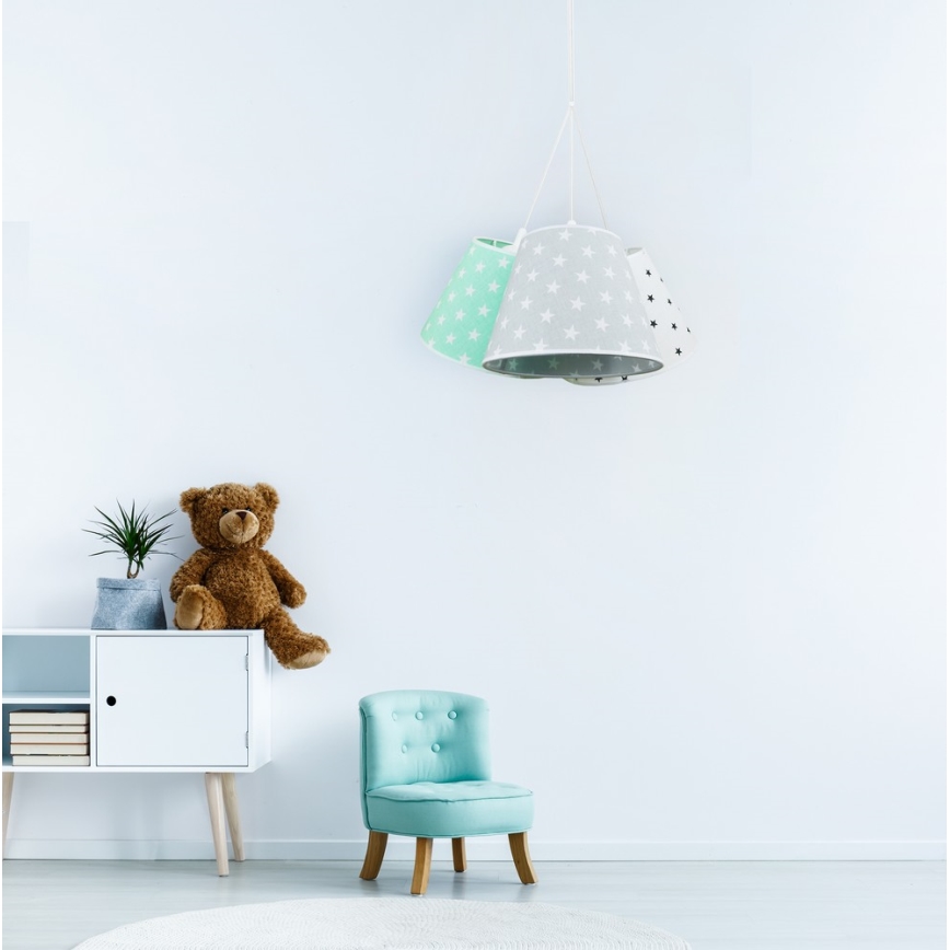 Brilagi - Lampadario a sospensione con filo LYRA 3xE27/60W/230V