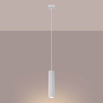 Brilagi - Lampadario a sospensione con filo CRESTO 1xGU10/10W/230V bianco