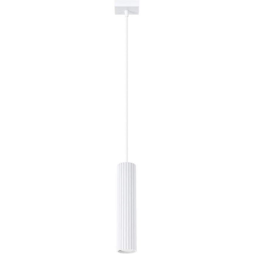 Brilagi - Lampadario a sospensione con filo CRESTO 1xGU10/10W/230V bianco