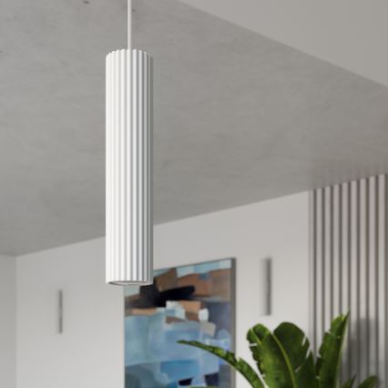 Brilagi - Lampadario a sospensione con filo CRESTO 1xGU10/10W/230V bianco