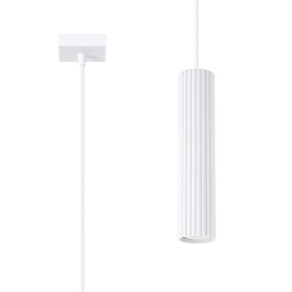 Brilagi - Lampadario a sospensione con filo CRESTO 1xGU10/10W/230V bianco