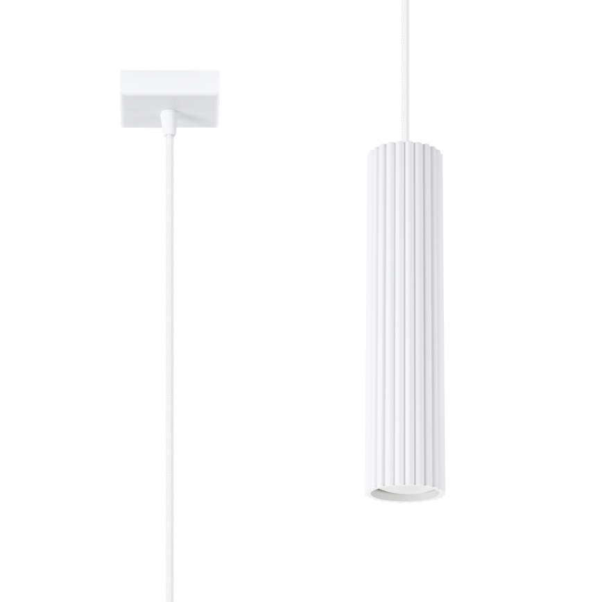 Brilagi - Lampadario a sospensione con filo CRESTO 1xGU10/10W/230V bianco