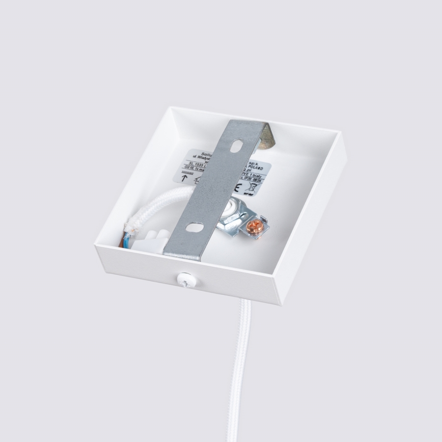 Brilagi - Lampadario a sospensione con filo CRESTO 1xGU10/10W/230V bianco