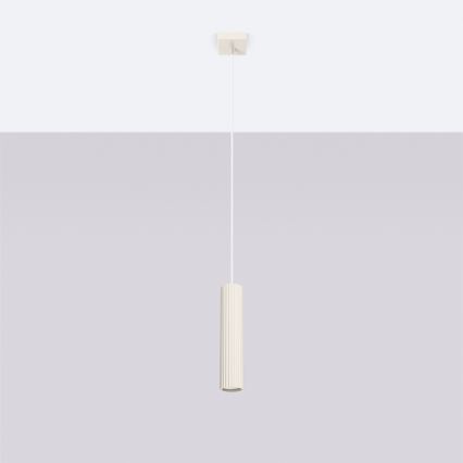Brilagi - Lampadario a sospensione con filo CRESTO 1xGU10/10W/230V color crema