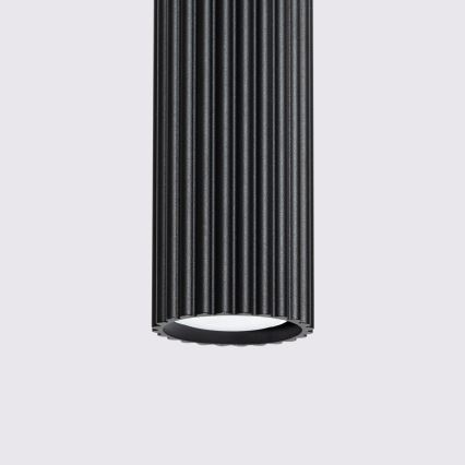Brilagi - Lampadario a sospensione con filo CRESTO 1xGU10/10W/230V nero