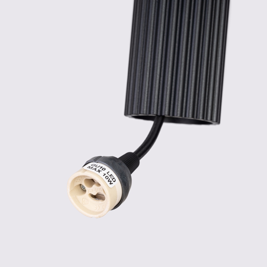 Brilagi - Lampadario a sospensione con filo CRESTO 1xGU10/10W/230V nero