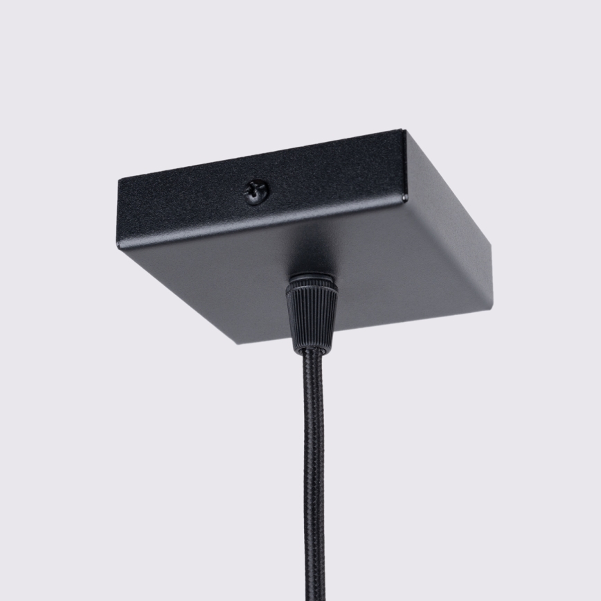 Brilagi - Lampadario a sospensione con filo CRESTO 1xGU10/10W/230V nero