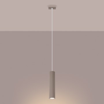Brilagi - Lampadario a sospensione con filo CRESTO 1xGU10/10W/230V taupe