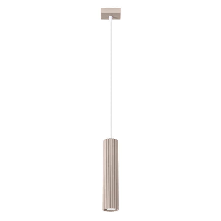 Brilagi - Lampadario a sospensione con filo CRESTO 1xGU10/10W/230V taupe