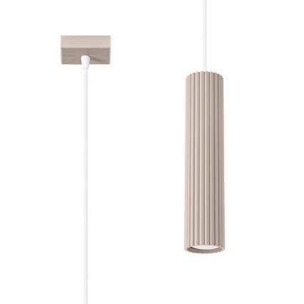 Brilagi - Lampadario a sospensione con filo CRESTO 1xGU10/10W/230V taupe