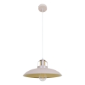 Brilagi - Lampadario a sospensione con filo FLAMENGO 1xE27/60W/230V beige