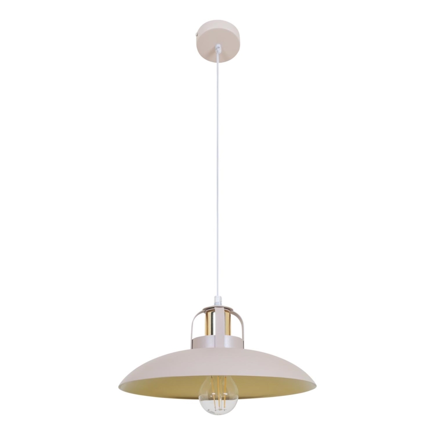 Brilagi - Lampadario a sospensione con filo FLAMENGO 1xE27/60W/230V beige