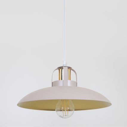 Brilagi - Lampadario a sospensione con filo FLAMENGO 1xE27/60W/230V beige