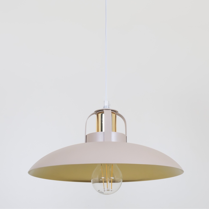 Brilagi - Lampadario a sospensione con filo FLAMENGO 1xE27/60W/230V beige