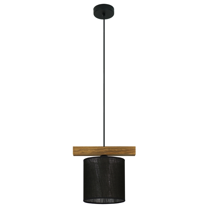 Brilagi - Lampadario a sospensione con filo FOREST 1xE27/15W/230V pino/nero