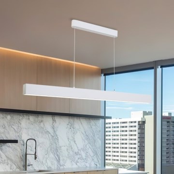 Brilagi - Lampadario a sospensione con filo LED dimmerabile SLEEKLINE SMART LED/40W/230V 3000-6000K Wi-Fi Tuya bianco + telecomando