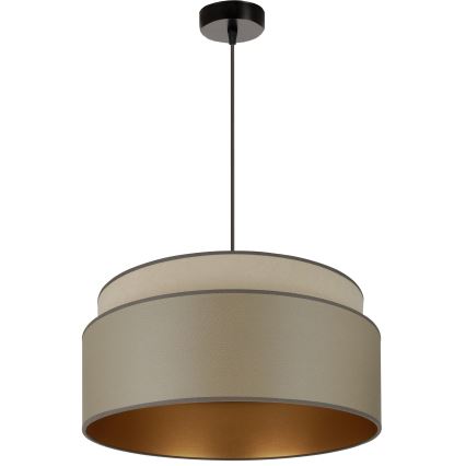 Brilagi - Lampadario a sospensione con filo OREGON VEGE 1xE27/15W/230V diametro 45 cm grigio