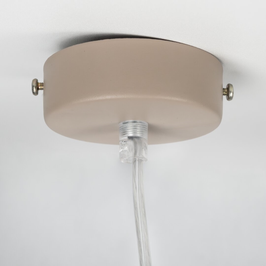 Brilagi - Lampadario a sospensione con filo POKER 1xGU10/25W/230V beige/oro