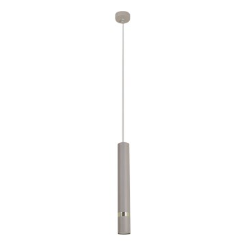 Brilagi - Lampadario a sospensione con filo POKER 1xGU10/25W/230V beige/oro