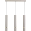 Brilagi - Lampadario a sospensione con filo POKER 3xGU10/25W/230V beige/oro