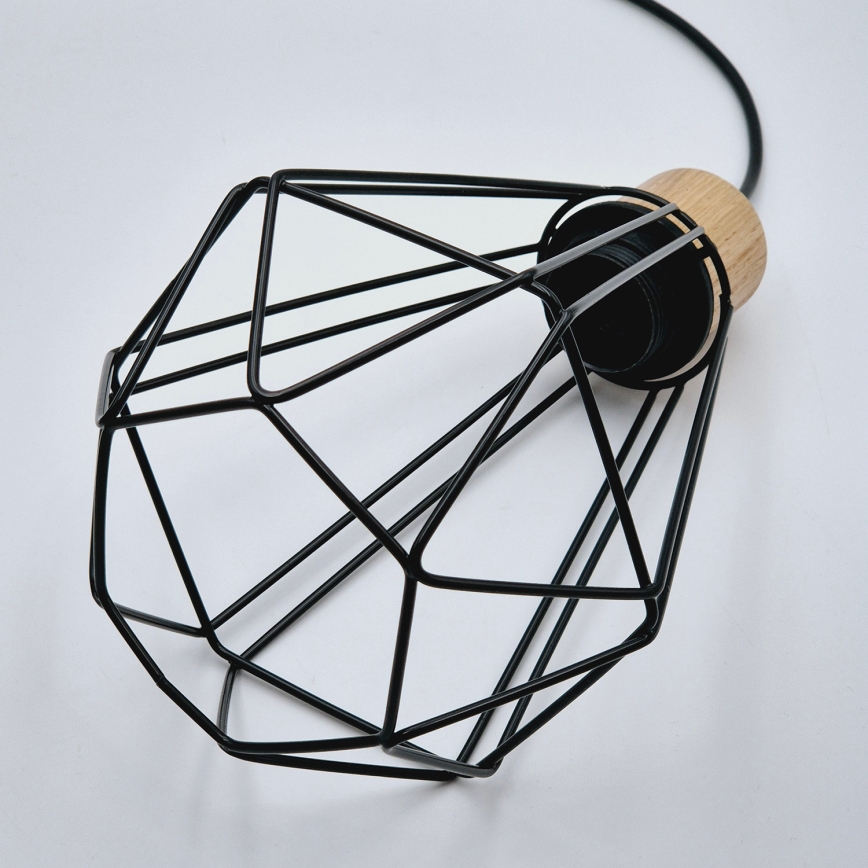 Brilagi - Lampadario a sospensione con filo WOODY BASKET 2xE27/60W/230V quercia