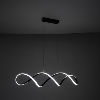 Brilagi - Lampadario LED dimmerabile a sospensione con cavo DNA LED/41W/230V 4100K nero + telecomando