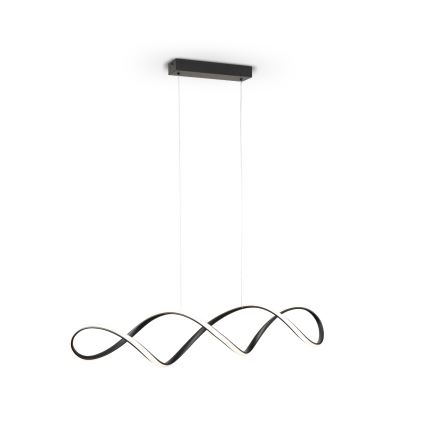 Brilagi - Lampadario LED dimmerabile a sospensione con cavo DNA LED/41W/230V 4100K nero + telecomando