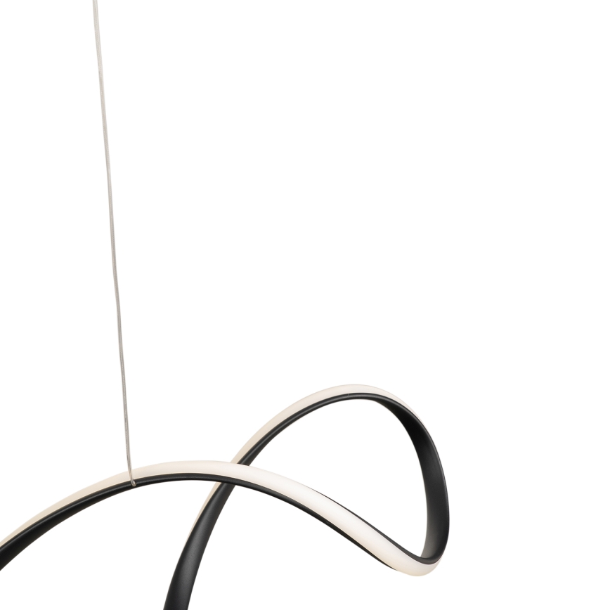 Brilagi - Lampadario LED dimmerabile a sospensione con cavo DNA LED/41W/230V 4100K nero + telecomando