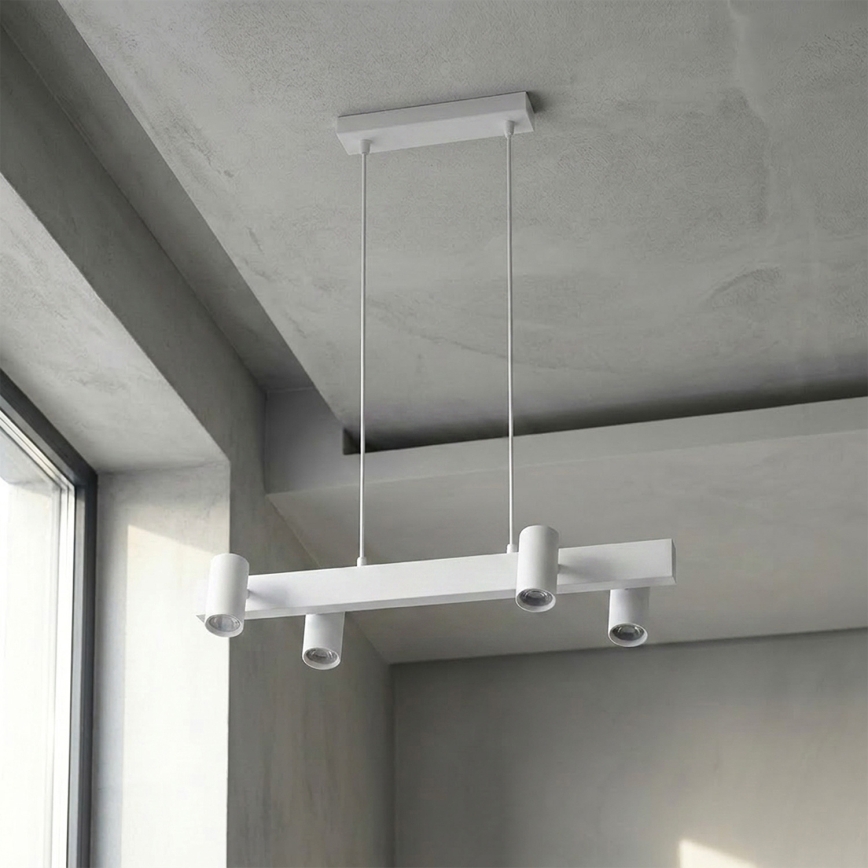 BRILAGI - Lampadario a sospensione SELE 4xGU10/30W/230V bianco