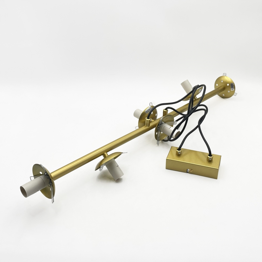 Brilagi - Lampadario a sospensione su cavo MALONY 6xE14/20W/230V, dorato