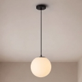 BRILAGI - Lampadario a sospensione su cavo POLOS 1xE27/40W/230V Ø 20 cm nero