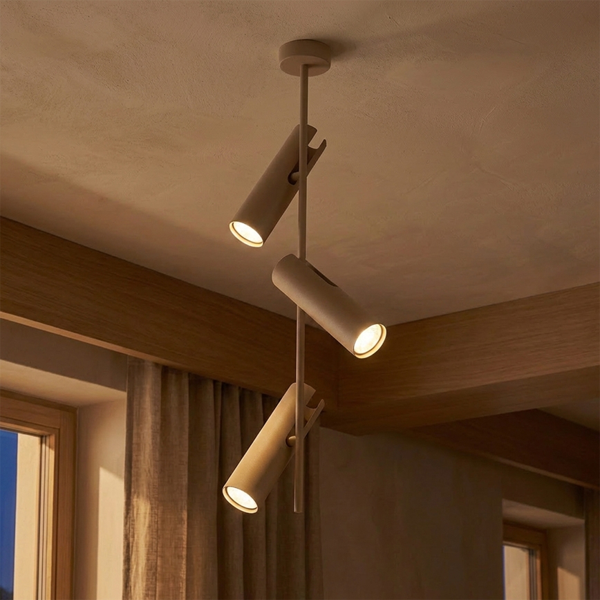 BRILAGI - Lampadario a stelo BRANCH 3xGU10/30W/230V beige