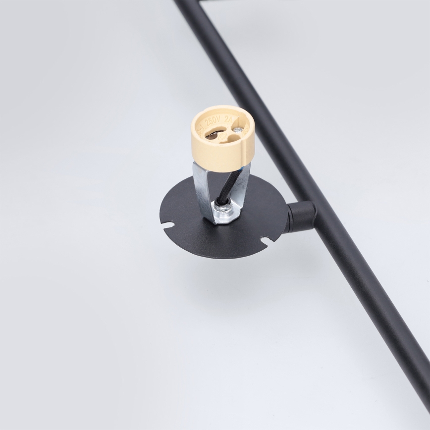 Brilagi - Lampadario a stelo BRANCH 3xGU10/30W/230V nero